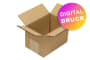 Wellpapp-Faltkarton 1-wellig, Modulkarton, braun, Qual. 1.10 - bedruckt