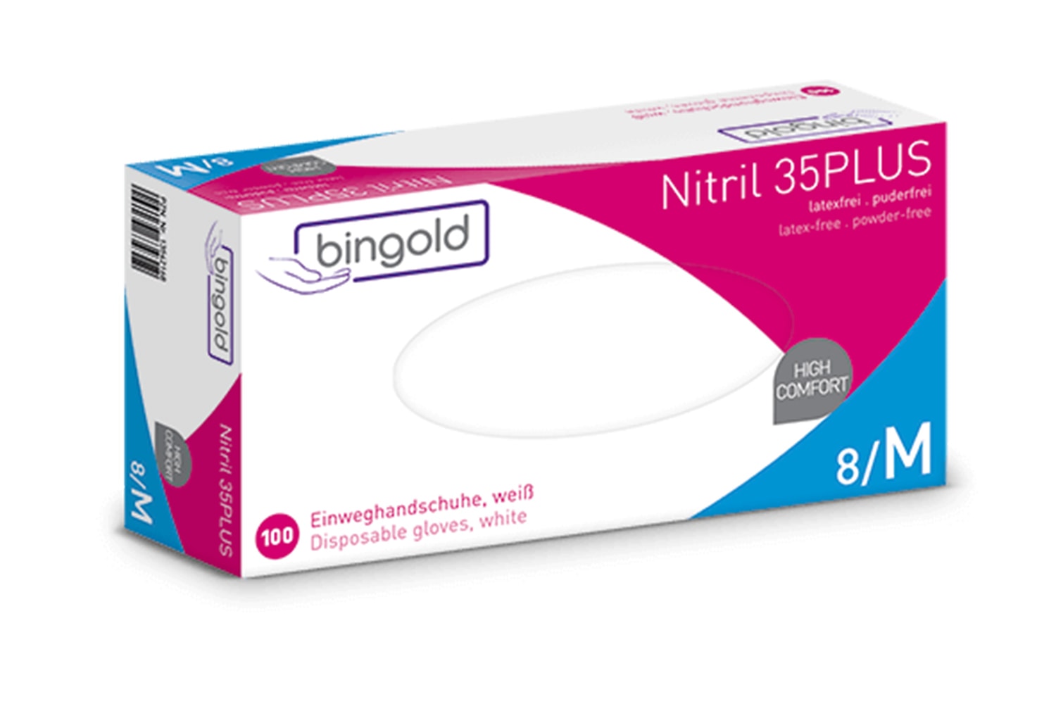 Nitril Einweghandschuhe, 35 Plus