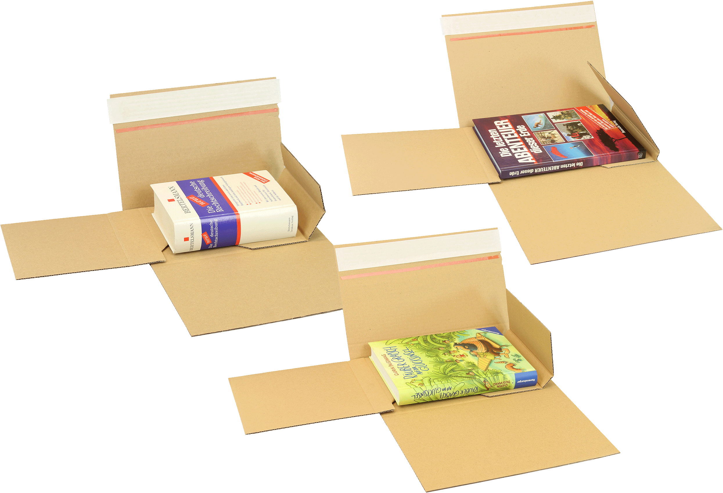 Buchverpackung Drehfix mit SK-Verschluss, m5233107 Buchverpackung Drehfix mit SK-Verschluss, m5233107