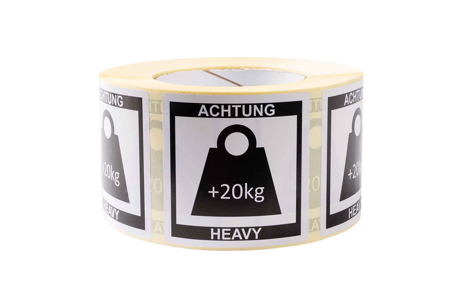 Hinweisetiketten aus Papier