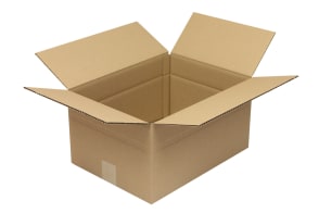 Wellpapp-Faltkarton 1-wellig, Modulkarton, braun, Qual. 1.20, 5011021 Wellpapp-Faltkarton 1-wellig, Modulkarton, braun, Qual. 1.20, 5011021