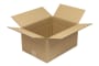 Wellpapp-Faltkarton 1-wellig, Modulkarton, braun, Qual. 1.20
