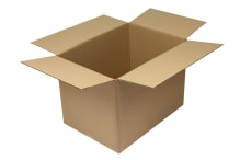 Wellpapp-Faltkarton 2-wellig, braun, Qual. 2.31, 5012051 Wellpapp-Faltkarton 2-wellig, braun, Qual. 2.31, 5012051