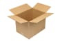 Wellpapp-Faltkarton 1-wellig, Modulkarton, braun, Qual. 1.20