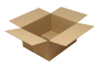 Wellpapp-Faltkarton 2-wellig, braun, Qual. 2.30 Wellpapp-Faltkarton 2-wellig, braun, Qual. 2.30