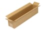 Wellpapp-Faltkarton 1-wellig, braun, Qual. 1.20