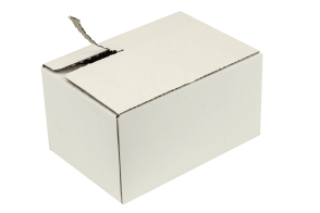 Automatikkarton 1-wellig, weiß, Qual. 1.30, DIN A5, 5016100