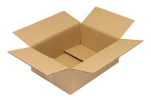 Wellpapp-Faltkarton 2-wellig, braun, Qual. 2.30, DIN A3, 5012030 Wellpapp-Faltkarton 2-wellig, braun, Qual. 2.30, DIN A3, 5012030