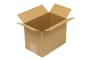Wellpapp-Faltkarton 1-wellig, braun, Qual. 1.10, DIN B6