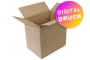 Wellpapp-Faltkarton 2-wellig, braun, Qual. 2.20 - bedruckt Wellpapp-Faltkarton 2-wellig, braun, Qual. 2.20 - bedruckt