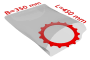 PE-Flachbeutel, transparent, 100 µ