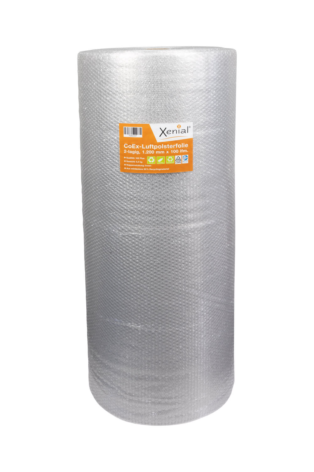 Xenial CoEx Recycling Luftpolsterfolie 2-lagig, 50 µ