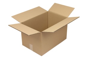 Wellpapp-Faltkarton 2-wellig, braun, Qual. 2.30, 5012107 Wellpapp-Faltkarton 2-wellig, braun, Qual. 2.30, 5012107