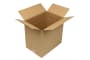Wellpapp-Faltkarton 2-wellig, braun, Qual. 2.20, DIN A4 Wellpapp-Faltkarton 2-wellig, braun, Qual. 2.20, DIN A4