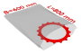 PE-Flachbeutel, transparent, 100 µ