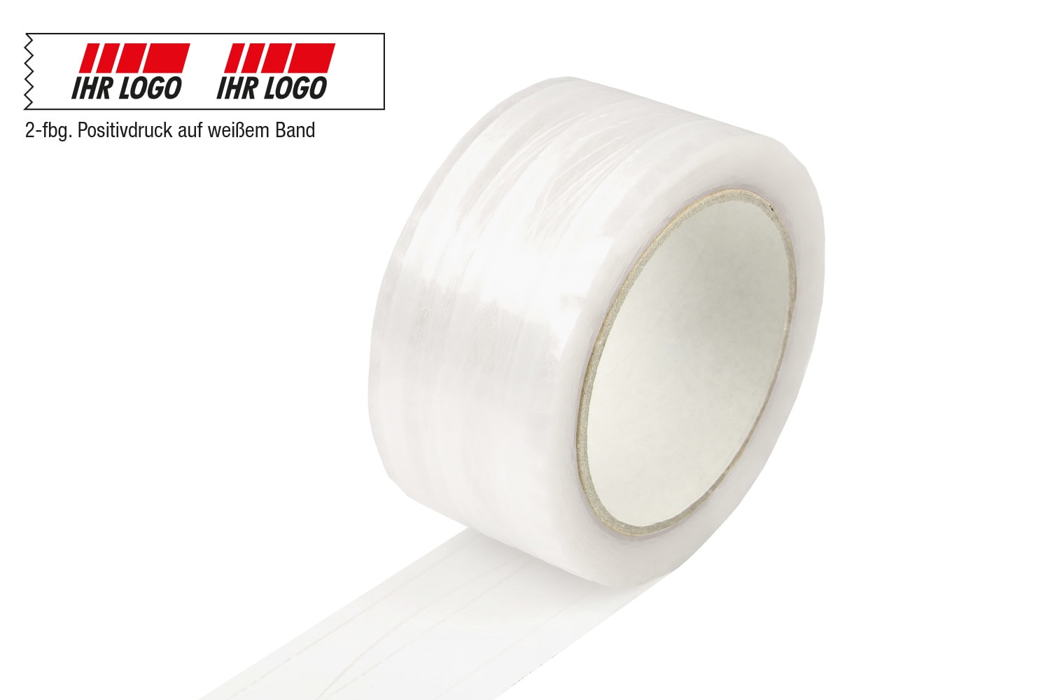 PVC-Klebeband, fadenverstärkt, 2-farbig bedruckt, 55 µ