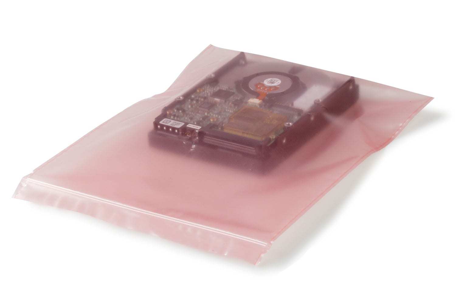 PE-Flachbeutel, antistatisch, mit Druckverschluss