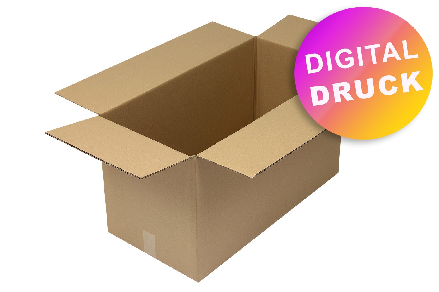 Wellpapp-Faltkarton 2-wellig 700 - 999 mm Länge - bedruckt