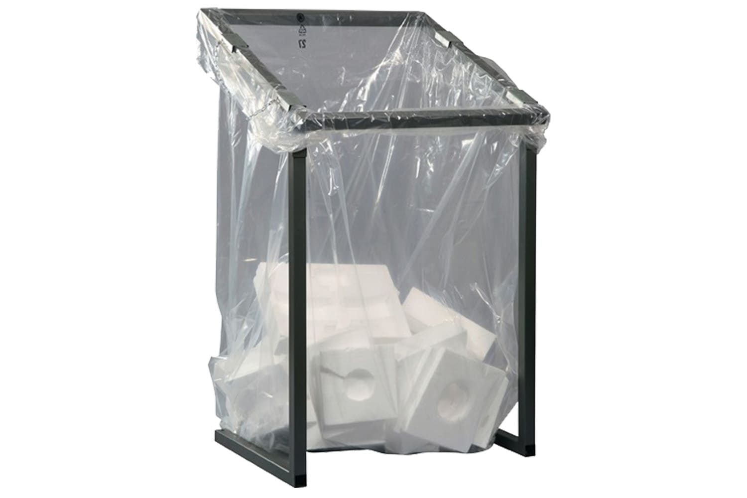 Abfallsammler Vierkantrohr