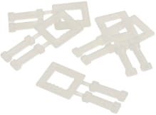 Kunststoffklammern für Umreifungsband, m7750039 Kunststoffklammern für Umreifungsband, m7750039