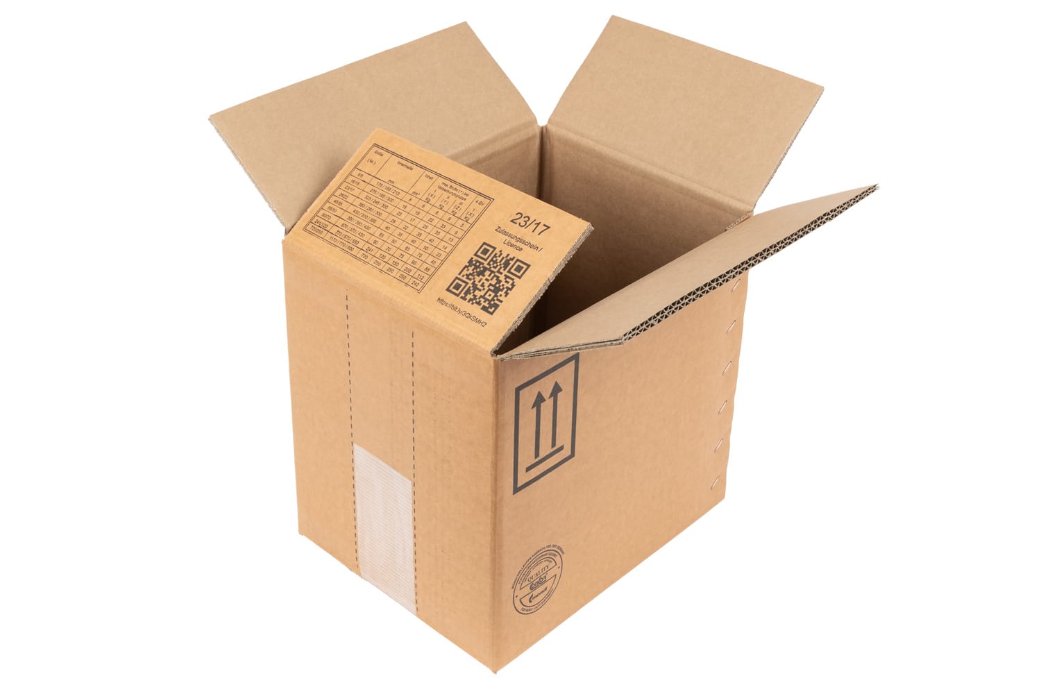 Gefahrgutkarton, 4-fach Zulassung