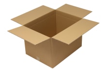 Wellpapp-Faltkarton 2-wellig, braun, Qual. 2.30, DIN A2, 5012063 Wellpapp-Faltkarton 2-wellig, braun, Qual. 2.30, DIN A2, 5012063