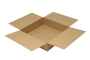 Wellpapp-Faltkarton 1-wellig, braun, Qual. 1.20