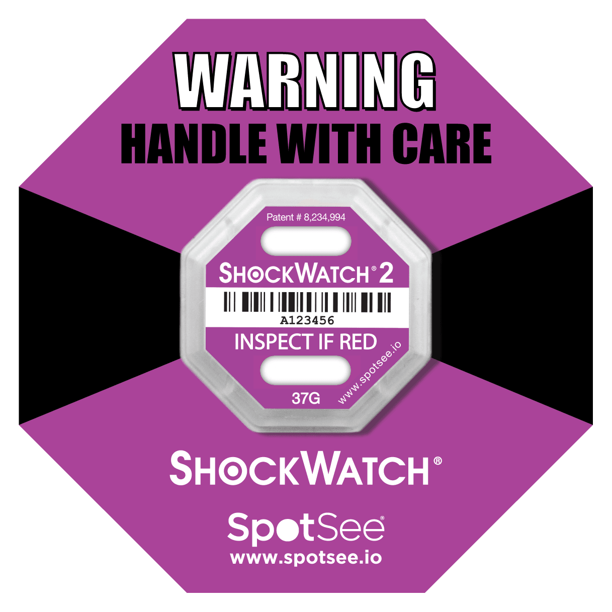 Schockindikator Shockwatch® 2