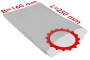 PE-Flachbeutel, transparent, 100 µ