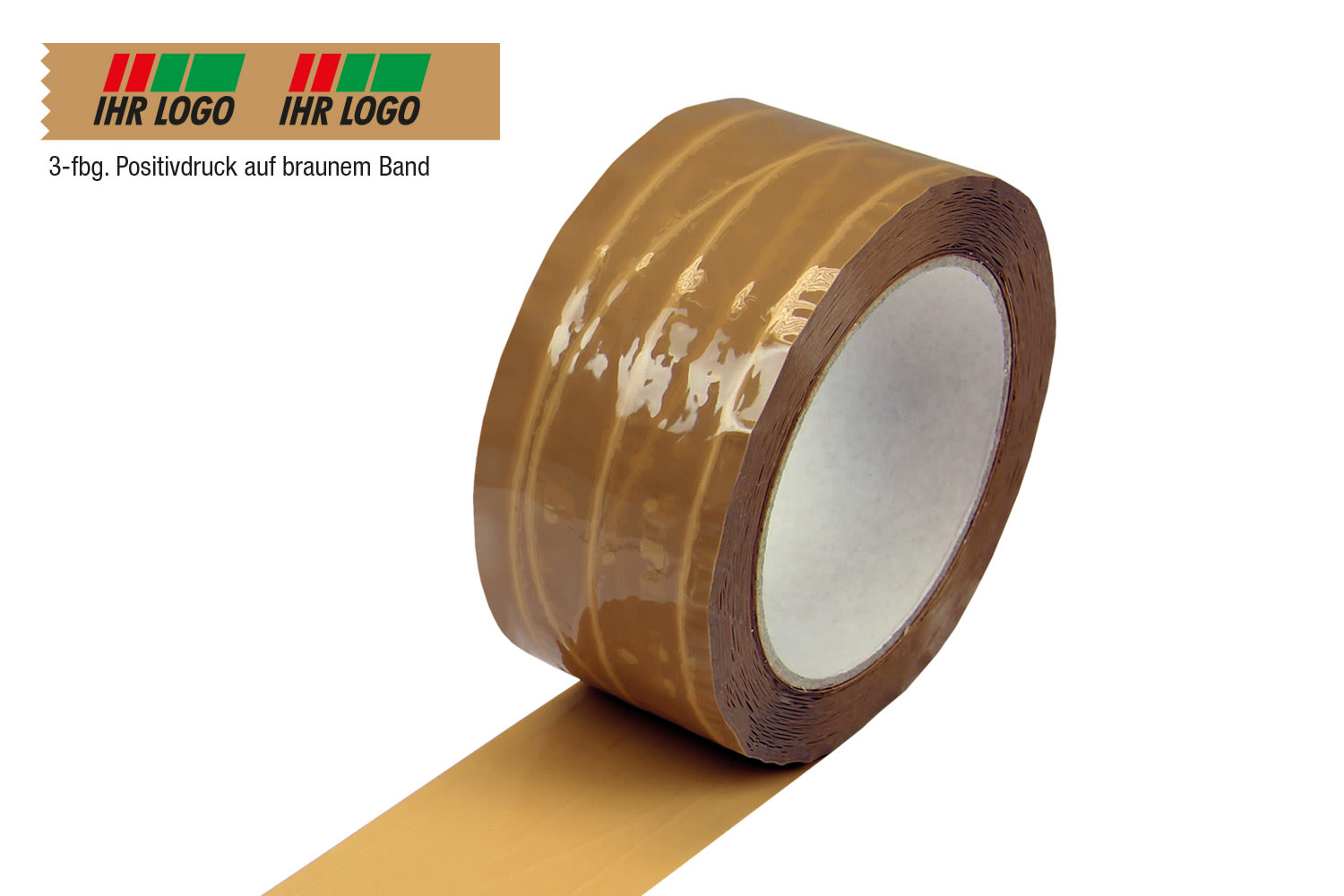 PP-Klebeband, fadenverstärkt, 3-farbig bedruckt, 46 µ