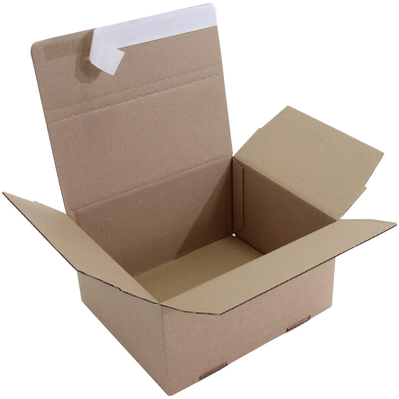 Automatikkarton mit SK-Verschluss, Aufreißhilfe