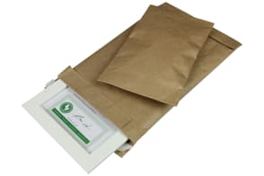 Papierpolstertasche, braun, Innenmaß: 245 x 381 mm, 6130098