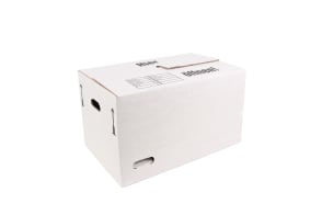 Umzugskarton 2-wellig, weiß, 0108535