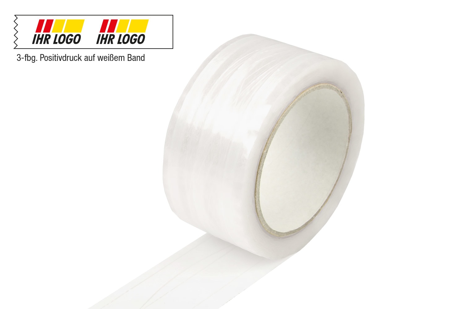 PP-Klebeband, fadenverstärkt, 3-farbig bedruckt, 46 µ