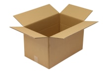 Wellpapp-Faltkarton 2-wellig, braun, Qual. 2.30, 5012116