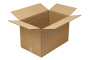 Wellpapp-Faltkarton 2-wellig, Modulkarton, braun, Qual. 2.30 Wellpapp-Faltkarton 2-wellig, Modulkarton, braun, Qual. 2.30