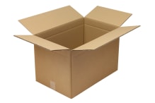 Wellpapp-Faltkarton 2-wellig, Modulkarton, braun, Qual. 2.30, 5012015