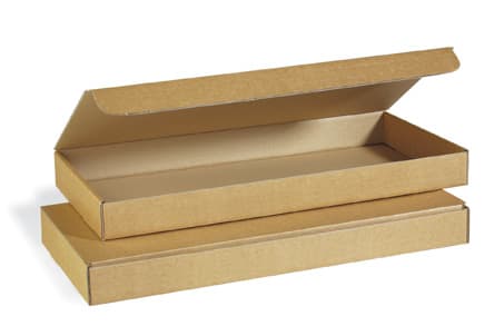 Klappschachtel aus Feinwelle 1-wellig