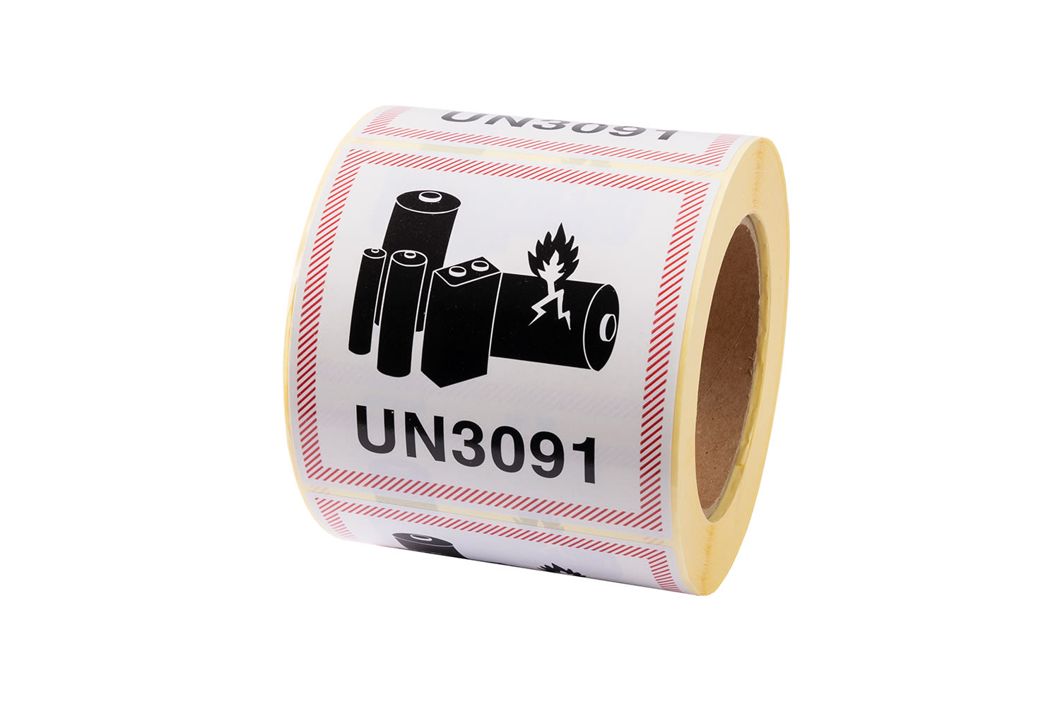 Gefahrgut-Etiketten aus Papier