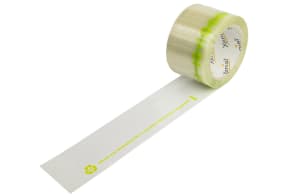Xenial PET-Recycling-Klebeband, transparent, 75 mm , 5530302