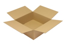 Wellpapp-Faltkarton 1-wellig, braun, Qual. 1.30, 5011114