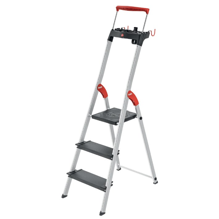 Stufenstehleiter aus Aluminium