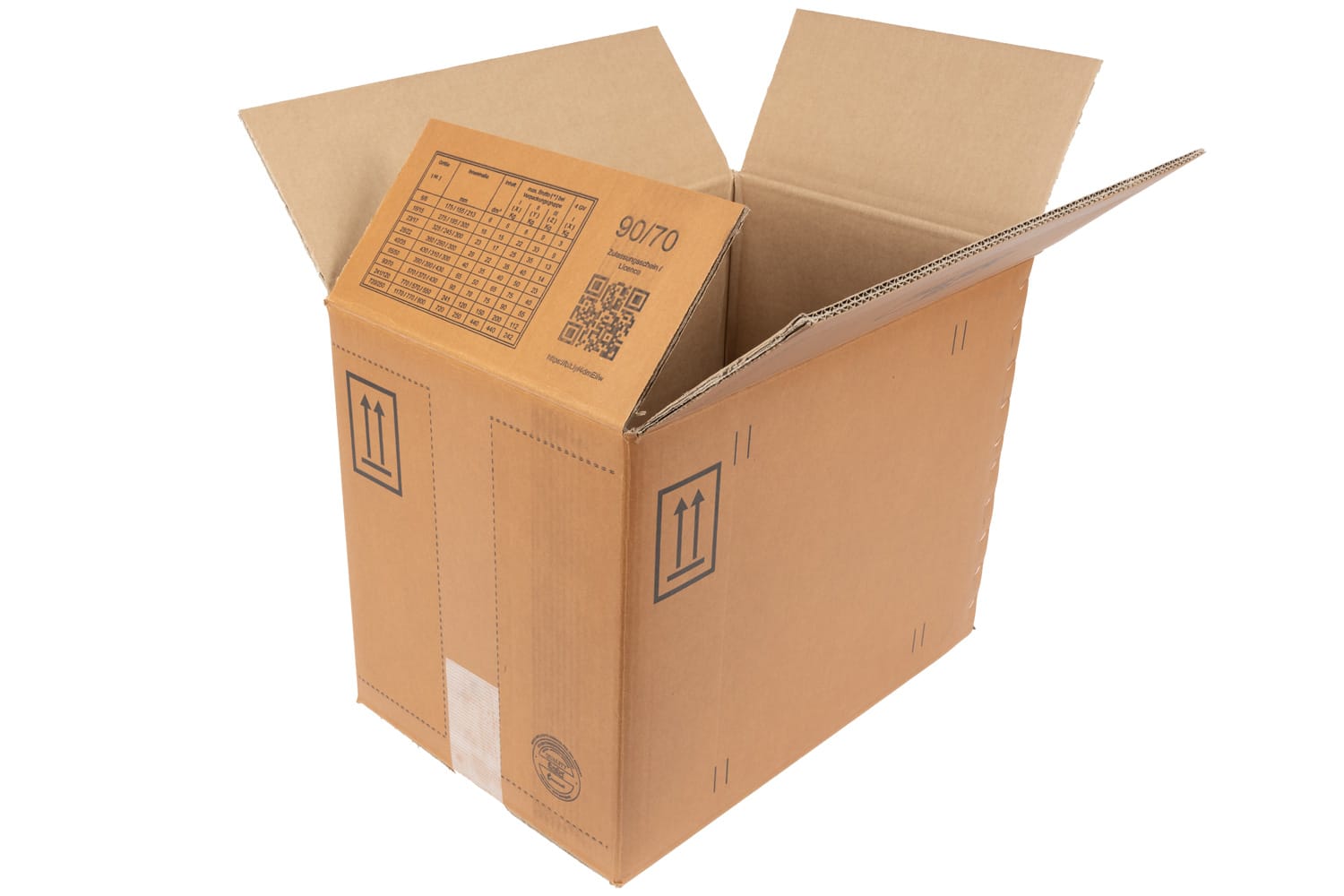 Gefahrgutkarton, 4-fach Zulassung