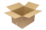 Wellpapp-Faltkarton 1-wellig, braun, Qual. 1.30 Wellpapp-Faltkarton 1-wellig, braun, Qual. 1.30