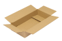 Wellpapp-Faltkarton 1-wellig, braun, Qual. 1.20 Wellpapp-Faltkarton 1-wellig, braun, Qual. 1.20