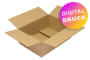 Wellpapp-Faltkarton 1-wellig, braun, Qual. 1.30, DIN A3 - bedruckt
