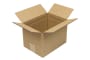 Wellpapp-Faltkarton 2-wellig, braun, Qual. 2.20, DIN C5