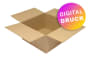 Wellpapp-Faltkarton 1-wellig, braun, Qual. 1.30 - bedruckt