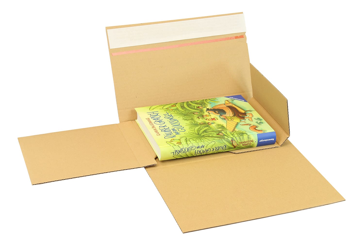 Buchverpackung Drehfix mit SK-Verschluss