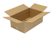 Wellpapp-Faltkarton 1-wellig, braun, Qual. 1.30, 5011022